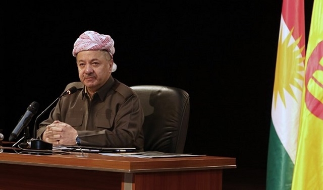 پرسەنامەی سەرۆک بارزانی بەبۆنەی کۆچی دوایی لیوا عه‌بدوڵڵا ساڵح نۆدێی