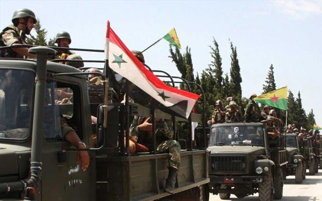  رژێمی سووریا داوای هاوکاری  لە  پەکەکە  دەكات بۆ بەشداریی شەڕی رزگارکردنەوەی شاری دێرەزۆر