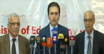 ئه‌نجامی‌ تاقیكردنه‌وه‌كانی‌ 9ی‌ بنه‌ڕه‌تی‌ ‌و 12ی‌ ئاماده‌یی‌ راگه‌یندران