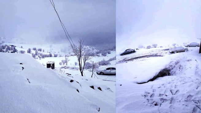  به‌فر رێگه‌ی نێوان خاڵی سنووری سه‌رزێری و كانی ماسێ داده‌خات
