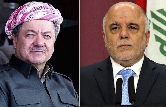 سەرۆكوەزیرانی عێراق نەورۆز لە سەرۆكی هەرێمی كوردستان پیرۆز دەكات