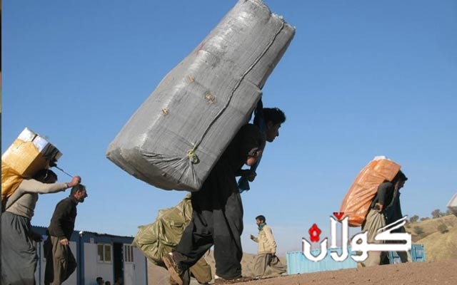  سوپای پاسداران دەستی بەسەر کولوپەلی کۆڵبەرانی کورددا گرت 