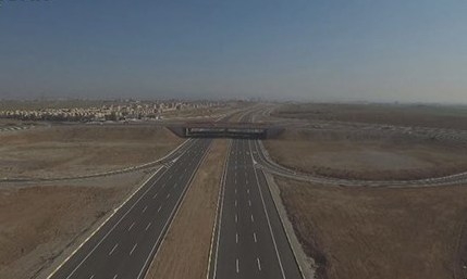 شەقامی ١٢٠مەتریی هەولێر به فەرمی کرایەوه