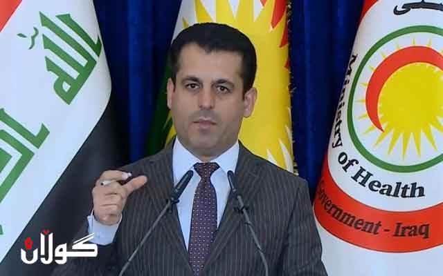 وەزیری تەندروستی: 280 هەزار ژەمە پێکوتەی کۆرۆنا دەگاتە هەرێمی کوردستان