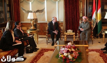 سه‌رۆكی هه‌رێمی كوردستان پێشوازی له‌ به‌رپرسی نوێی رێكخراوی خاچی سووری نێوده‌وڵه‌تی له‌ عیراق ده‌كات