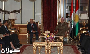 سه‌رۆكی هه‌رێمی كوردستان پێشوازی له‌ نوێنه‌رانی حكومه‌تی هه‌رێمی كوردستان له‌ ده‌ره‌وه‌ ده‌كات