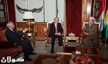 سه‌رۆكى هه‌رێمى كوردستان پێشوازى له‌ سه‌رۆكى ئه‌نجومه‌نى پیرانى شانشینى هاشمى ئوردون ده‌كات