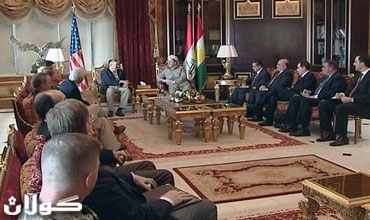 سه‌رۆكى هه‌رێمى كوردستان پێشوازى له‌ شاندێكى باڵاى كۆنگرێسی ئه‌مریكا ده‌كات