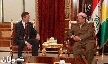 سەرۆكی هه‌رێمی كوردستان پێشوازی لە شاندێكی نێردەی یەكێتی ئەوروپا بۆ پاڵپشتی یاسا دەكات