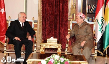 سه‌رۆكی هه‌رێمی كوردستان پێشوازی له‌ باڵیۆزی كۆماری توركیا له‌ عیراق ده‌كات