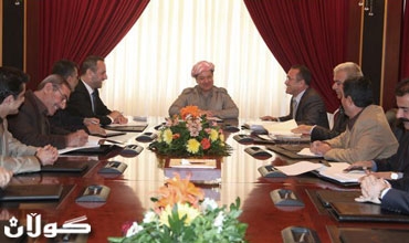 سەرۆكی هەرێمی كوردستان لەگەڵ سەرۆك و سەرۆك فراكسیۆنەكانی ئەنجومەنی پارێزگای سلێمانی كۆدەبێتەوە