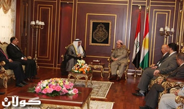 سەرۆكی ھەرێمی كوردستان پێشوازی لە شاندێكی باڵای پارێزگای سەڵاحەدین دەكات