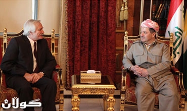 سه‌رۆكی هه‌رێمی كوردستان پێشوازی له‌ باڵیۆزی توركیا له‌ عیراق ده‌كات