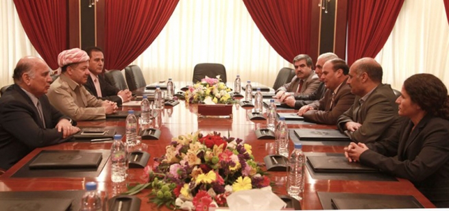 سه‌رۆكی هه‌رێمی كوردستان له‌گه‌ڵ شاندێكی ئه‌نجومه‌نی باڵای كوردی سوریا كۆده‌بێته‌وه‌