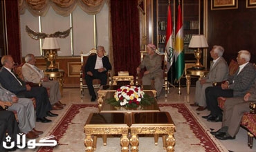 ژمارەیەك لە كەسایەتی سیاسی كوردی توركیا سەرەخۆشی لە سەرۆك بارزانی دەكەن