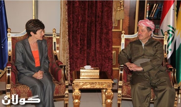 سه‌رۆكی هه‌رێمی كوردستان پێشوازی له‌ باڵیۆزی ئوسترالیا له‌ عیراق ده‌كات