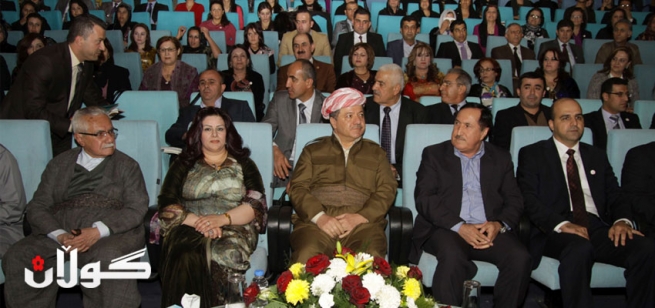 سه‌رۆك بارزانی به‌شداری له‌ رێوره‌سمی ساڵیادی شه‌سته‌مینی ئافره‌تانی كوردستان كرد