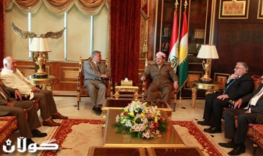 سەرۆكی هه‌رێمی كوردستان پێشوازی لە شاندێكی حزبی شیوعی عیراقی دەكات