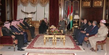 سه‌رۆكى هه‌رێمی كوردستان پێشوازى له‌ شێخ ئه‌حمه‌د ئه‌بو ریشه‌ ده‌كات