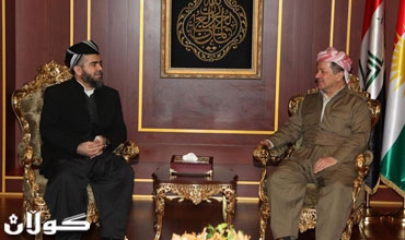 سه‌رۆكی هه‌رێمی كوردستان پێشوازی له‌ ئه‌میری كۆمه‌ڵی ئیسلامی ده‌كات