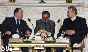 سه‌رۆكی هه‌رێمی كوردستان له‌گه‌ڵ عه‌لی لاریجانی و جێگری سه‌رۆك كۆماری ئێران بۆ كاروباری بازرگانی و ئابووری كۆبووه‌وه‌ و سه‌ردانی باڵیوزخانه‌ی عێراقی له‌ تاران كرد