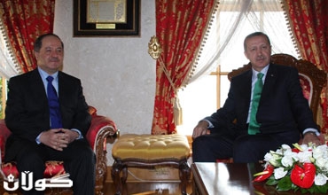 ره‌جه‌ب ته‌ییب ئه‌ردۆغان سه‌رۆك وه‌زیرانی توركیا پێشوازی له‌ سه‌رۆكی هه‌رێمی كوردستان ده‌كات