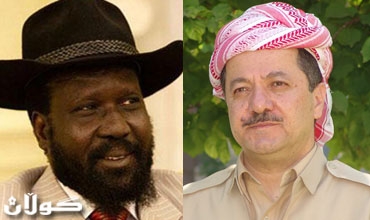 سه‌رۆكی هه‌رێمی كوردستان به‌بۆنه‌ی سه‌ربه‌خۆیى باشوورى سودان په‌یامێكی پیرۆزبایی ئاراسته‌ی سه‌رۆكى كۆمارى باشوورى سودان ده‌كات