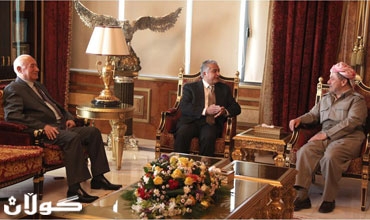 سه‌رۆكی هه‌رێمی كوردستان پێشوازی له‌ هه‌ر دوو باڵیۆز محه‌مه‌د عه‌لی ئه‌لحه‌كیم و د.پیرۆت ئه‌حمه‌د كرد