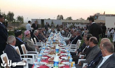 به‌ ئاماده‌بوونى سه‌رۆك بارزانی، ئه‌نجوومه‌نى سه‌ركردایه‌تى پارێزگاى هه‌ولێرى (پ.د.ك) ئێواره‌ خوانێكى رێكخست