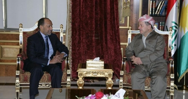 سەرۆكی هه‌رێمی كوردستان پێشوازی لە سەرۆكی یەكیەتیی تۆپی پێی ئاسیا دەكات