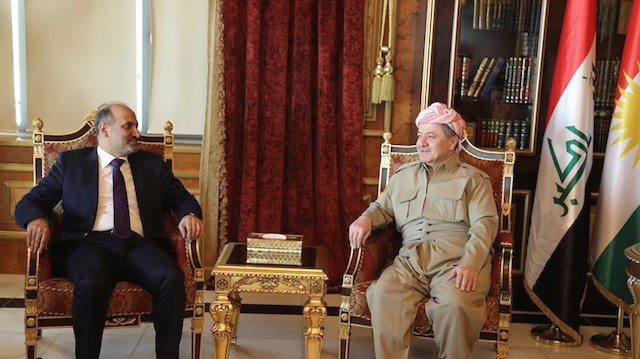 سەرۆكی هەرێمی كوردستان پێشوازی لە سەرۆكی پێشووی ئیئتیلافی نیشتیمانیی سووریا دەكات
