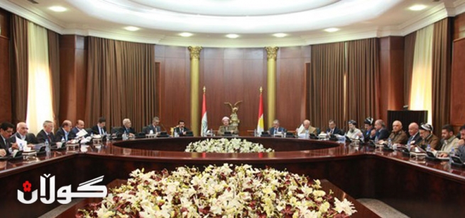 راگه‌یاندنی كۆتایی كۆبوونه‌وه‌ی سه‌رۆكی هه‌رێم و لایه‌نه‌ سیاسییه‌كان