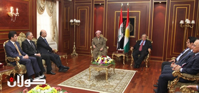 راگه‌یاندراوی‌ هاوبه‌شی‌ پارتی‌ دیموكراتی‌ كوردستان و یه‌كێتی‌ نیشتیمانی‌ كوردستان