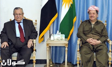 له‌ كۆبونه‌وه‌ی سه‌رۆكی هه‌رێم و سه‌رۆككۆمار به‌هێز كردنى حكومه‌ت و هاریكارى نێوان لایه‌نه‌ سیاسیيه‌كان گفتوگۆى له‌باره‌وه‌ كرا