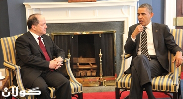 سه‌رۆكی ویلایه‌ته‌ یه‌كگرتووه‌كانی ئه‌مه‌ریكا پێشوازی له‌ سه‌رۆكی هه‌رێمی كوردستان كرد