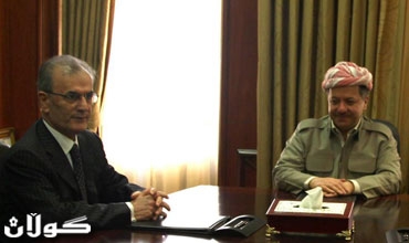 سەرۆكی هەرێمی كوردستان پێشوازی لە پارێزگاری نوێی كەركووك دەكات