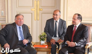 ئه‌نجوومه‌نی پیرانی فه‌ڕه‌نسی پێشوازی كرد له‌ سه‌رۆكی هه‌رێمی كوردستان