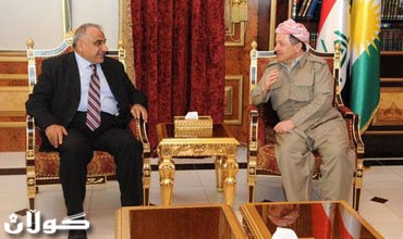 سه‌رۆكى هه‌رێمی كوردستان پێشوازى له‌ جێگرى سه‌رۆك كۆمارى عیراقى فیدراڵ ده‌كات