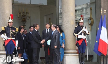 له‌ كۆشكی ئێلیزێ، سه‌رۆكی فه‌ره‌نسا پێشوازیی له‌ سه‌رۆكی هه‌رێمی كوردستان كرد