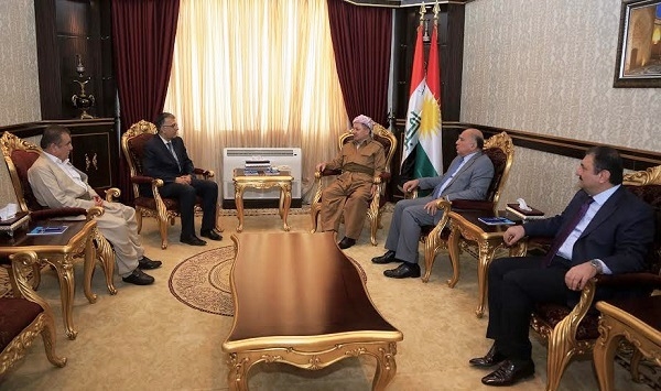  سەرۆک بارزانی لەگەڵ حزبی شیوعیدا، دیاریكردنی چارەنووسیان خستە بەر باسەوە 