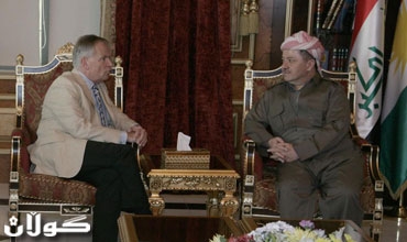 سەرۆكی هەرێمی كوردستان پێشوازی لە لۆرد جێفری ئارچەر دەكات