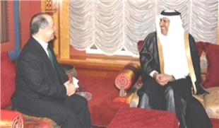 بارزانی و سەرۆكوەزیرانی قەتەر برەودان بە پێوەندیی هەردوو لایان خستە بەر باس