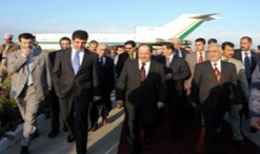 سه‌رۆكی بارزانى گه‌یشته‌وه‌ كوردستان