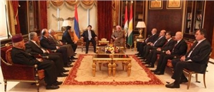 سه‌رۆكی هه‌رێم و جێگری سه‌رۆكی وه‌زیرانی ئه‌رمینیا كۆبوونه‌وه‌