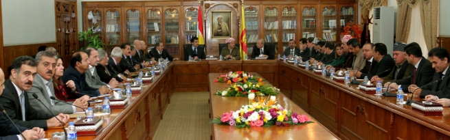 راگەیاندراوی کۆبوونەوەی فراوانی ئەنجوومەنی سەرکردایەتی پارتی دیموکراتی کوردستان