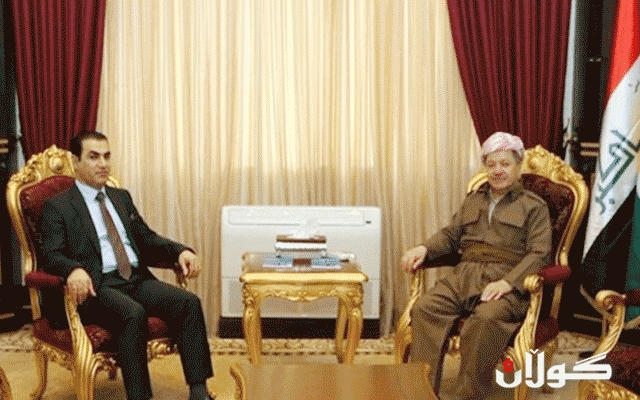سەرۆكی هەرێمی كوردستان پێشوازی لە محەمەد حاجی كەسایەتیی سیاسی دەكات 
