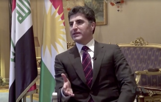  	 نێچیرڤان بارزانی: کورد چاوەڕێی زۆری لە ئەمەریکا هەیە 