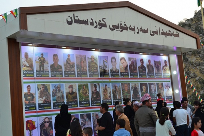  كەسوكاری شەهیدانی شەڕی داعش: دەنگ بە لیستی ١٨٣ـی پارتی دەدەین 