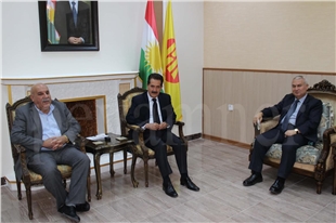 شاندێكی وەزارەتی پێشمەرگە گەیشتنە كەركووك