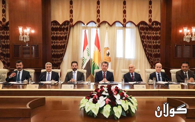  کۆبوونەوەی ئەنجوومەنی وەزیران بە سەرپەرشتیی مەسرور بارزانی بەردەوامە 